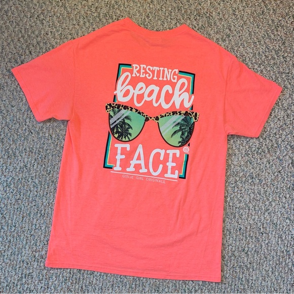 Resting Beach Face T Shirt - Picture 8 of 8